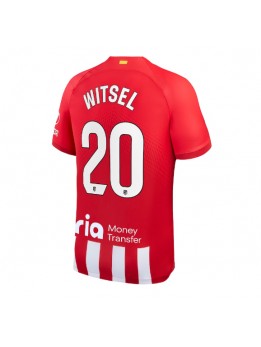 Moški Nogometna dresi replika Atletico Madrid Axel Witsel #20 Domači 2023-24 Kratek rokav